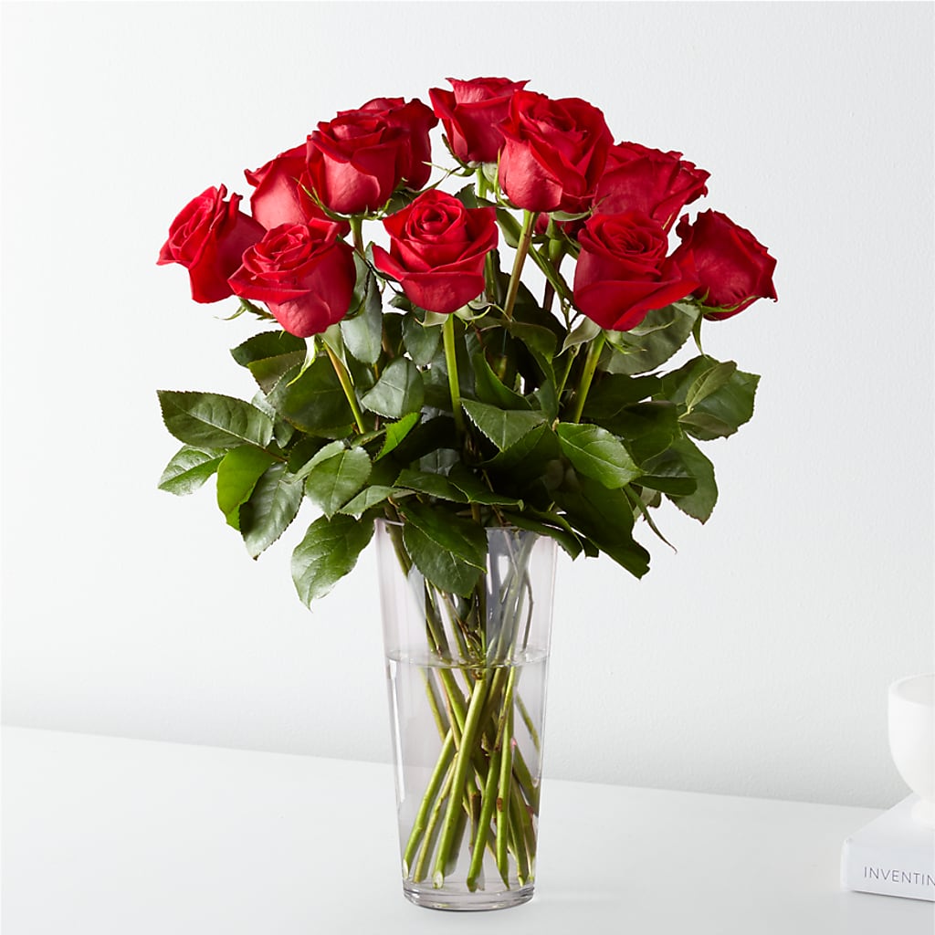 Long Stem Red Rose Bouquet – Panda Flowers Canada Inc, Calgary AB