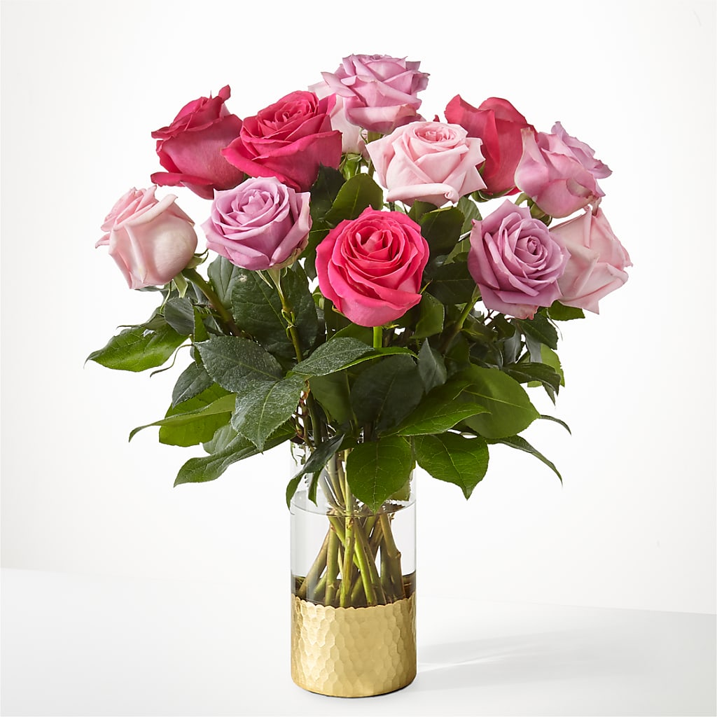 Pure Beauty Mixed Roses – Panda Flowers Canada Inc, Calgary AB