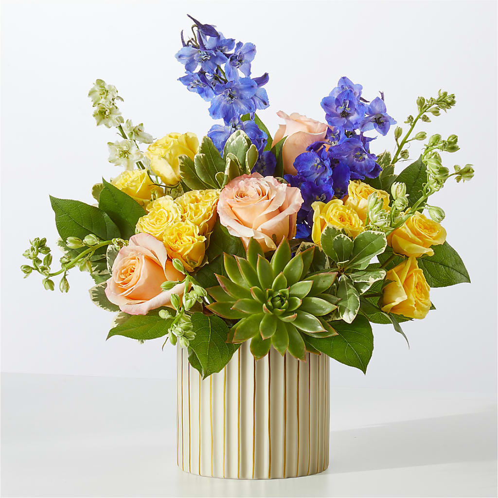 Cobalt Reverie Bouquet – Panda Flowers Canada Inc, Calgary AB