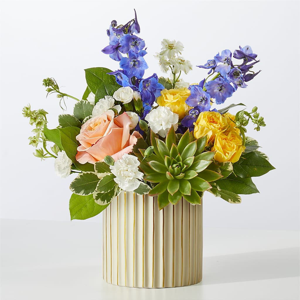 Cobalt Reverie Bouquet – Panda Flowers Canada Inc, Calgary AB