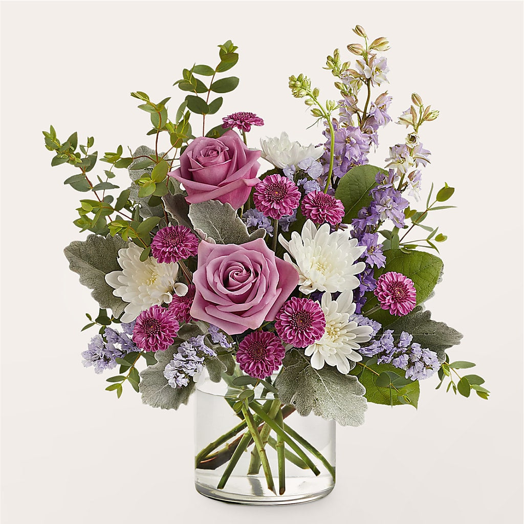 Violet Frost Bouquet – Panda Flowers Canada Inc, Calgary AB