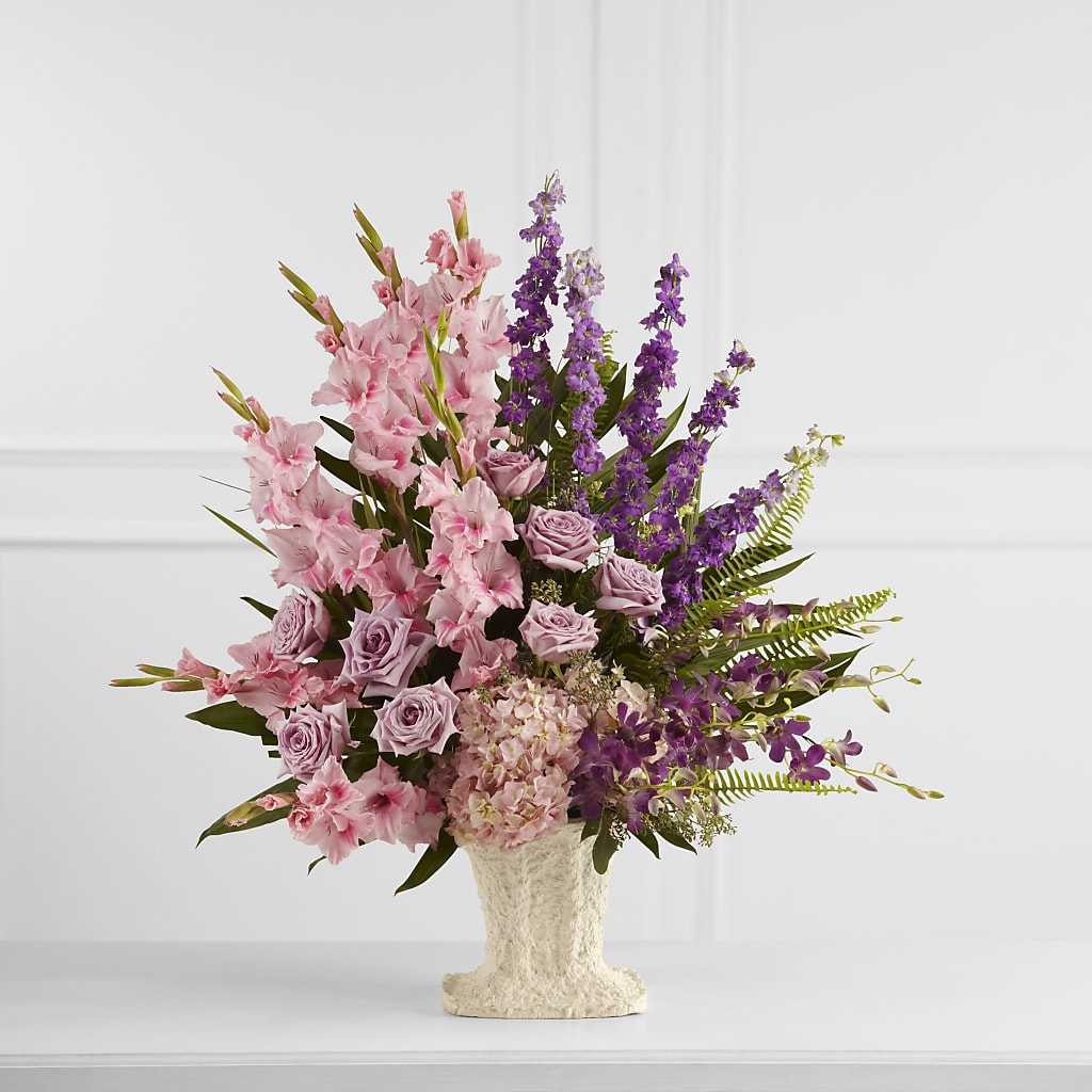 Flowing Garden Arrangement – Panda Flowers Canada Inc, Calgary AB