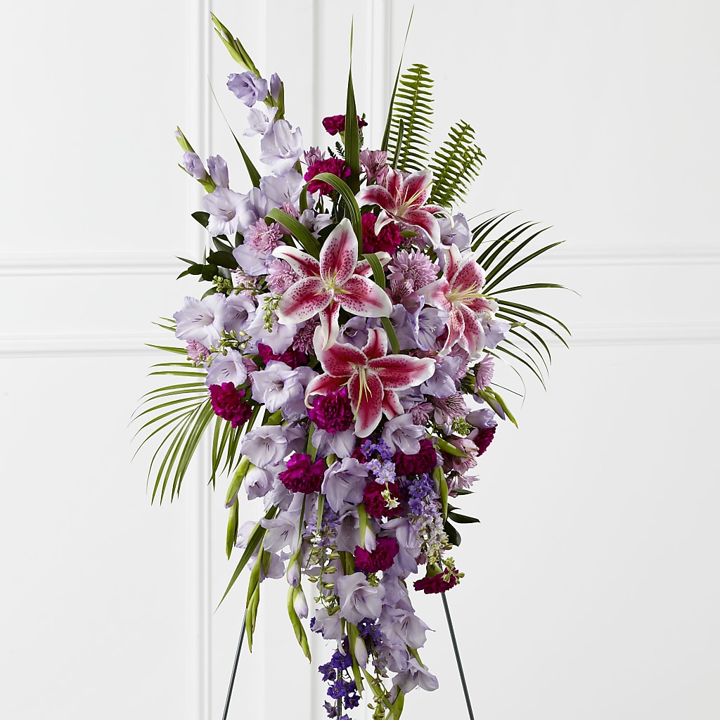 Tender Touch Standing Spray – Panda Flowers Canada Inc, Calgary AB
