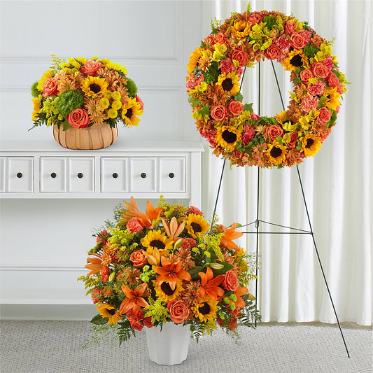 Heart of Gold Bundles – Panda Flowers Canada Inc, Calgary AB