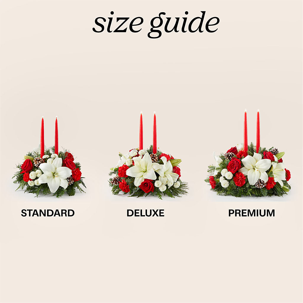 Seasonal Festivities Centerpiece – Panda Flowers Canada Inc, Calgary AB