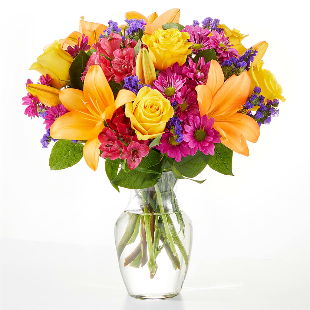Colorful Visions Bouquet – Panda Flowers Canada Inc, Calgary AB