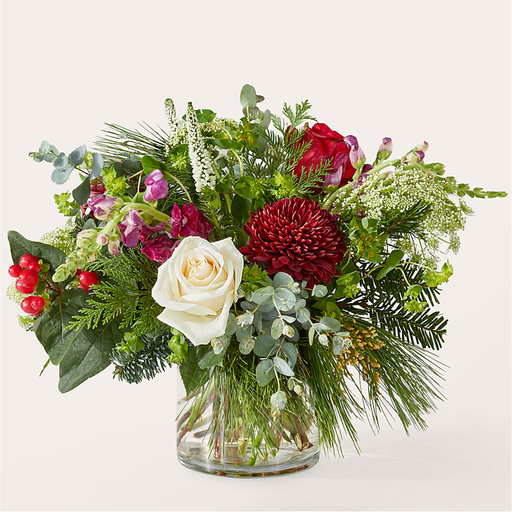 Cranberry Fizz Bouquet – Panda Flowers Canada Inc, Calgary AB