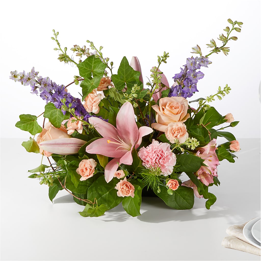 Blossom Time Centerpiece – Panda Flowers Canada Inc, Calgary AB