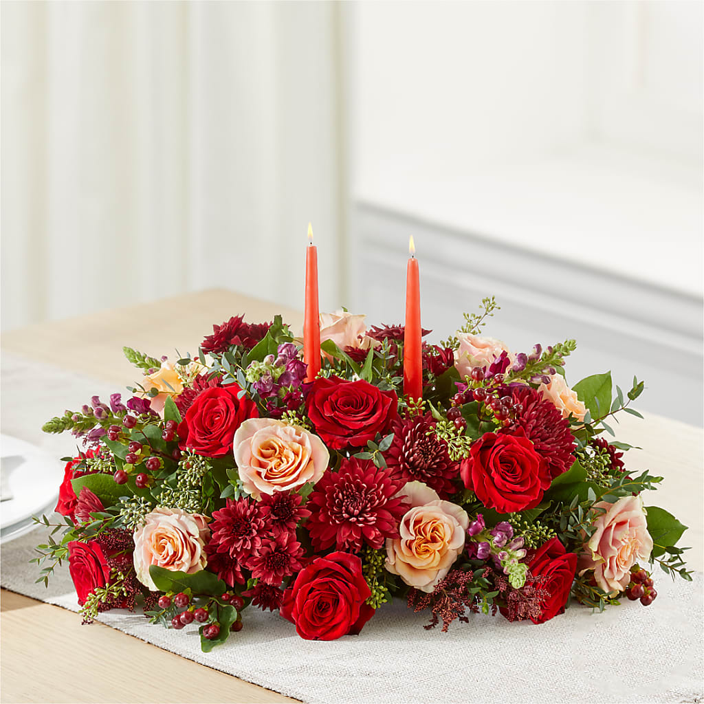 Most Thankful Centerpiece – Panda Flowers Canada Inc, Calgary AB