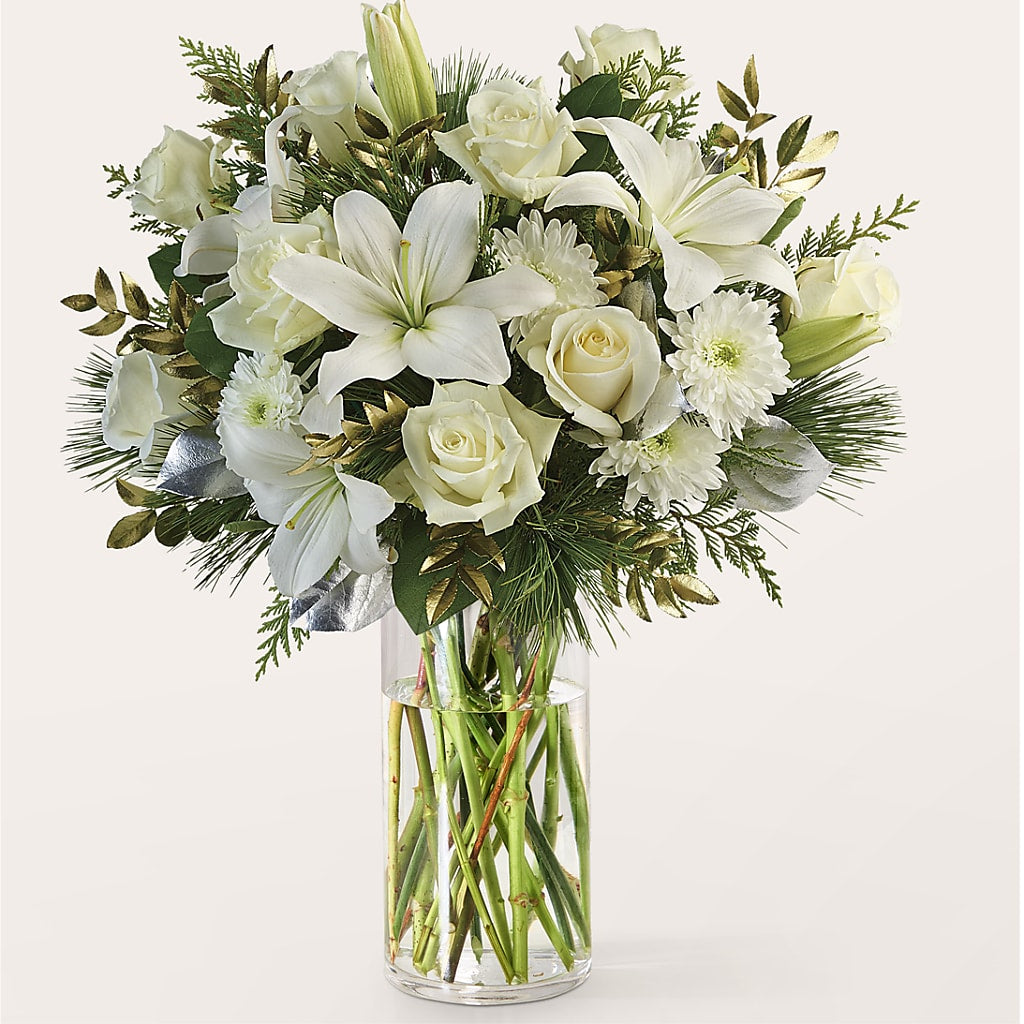 Wintry Mix Bouquet – Panda Flowers Canada Inc, Calgary AB