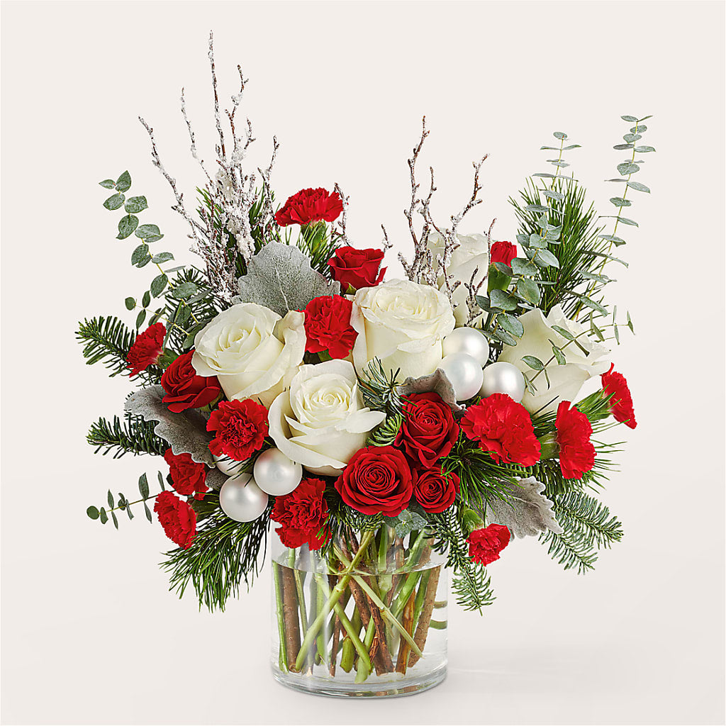 Trimming the Tree Bouquet – Panda Flowers Canada Inc, Calgary AB