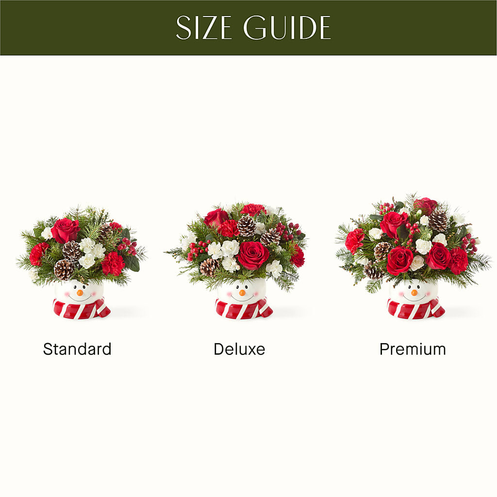 Jolly Snowman Bouquet –  Panda Flowers Canada Inc, Calgary AB