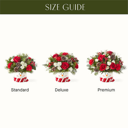 Jolly Snowman Bouquet –  Panda Flowers Canada Inc, Calgary AB