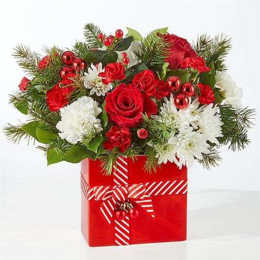 Presents Under the Tree Bouquet –  Panda Flowers Canada Inc, Calgary AB