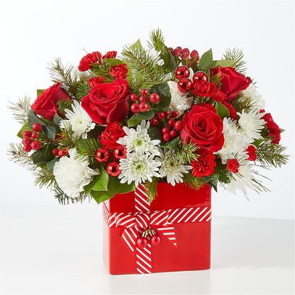 Presents Under the Tree Bouquet –  Panda Flowers Canada Inc, Calgary AB