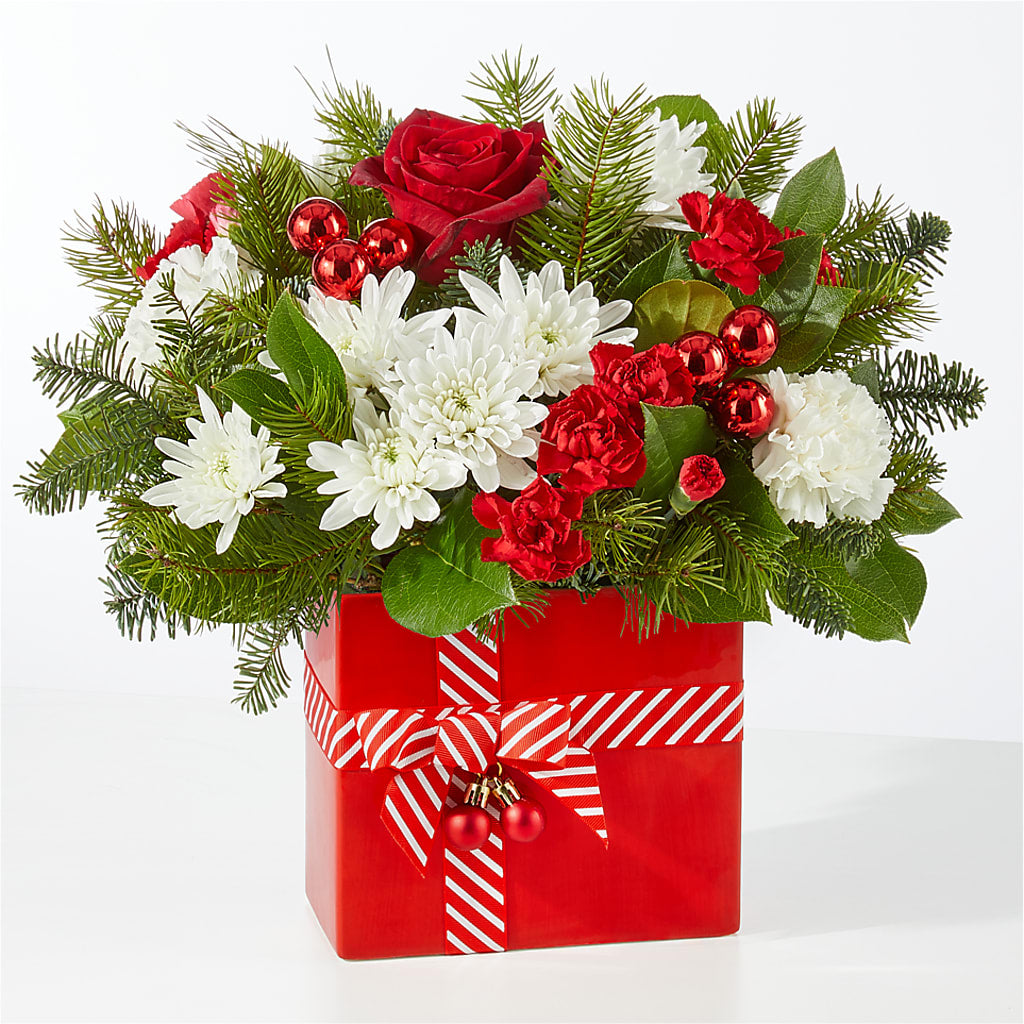 Presents Under the Tree Bouquet –  Panda Flowers Canada Inc, Calgary AB