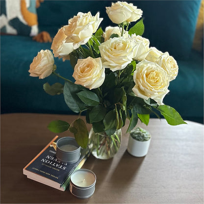 Long Stem Yellow Rose Bouquet –  Panda Flowers Canada Inc, Calgary AB