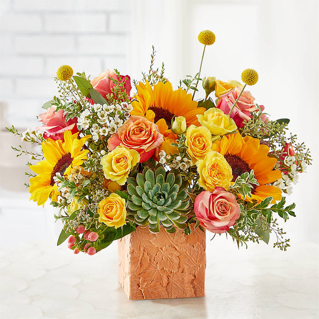 Sunflower Season Bouquet –  Panda Flowers Canada Inc, Calgary AB