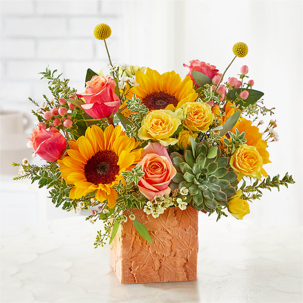 Sunflower Season Bouquet –  Panda Flowers Canada Inc, Calgary AB