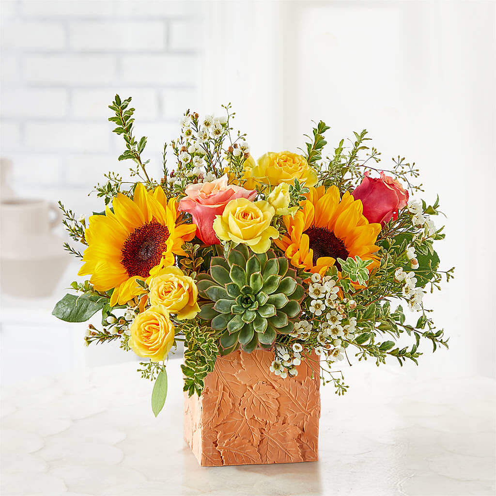 Sunflower Season Bouquet –  Panda Flowers Canada Inc, Calgary AB