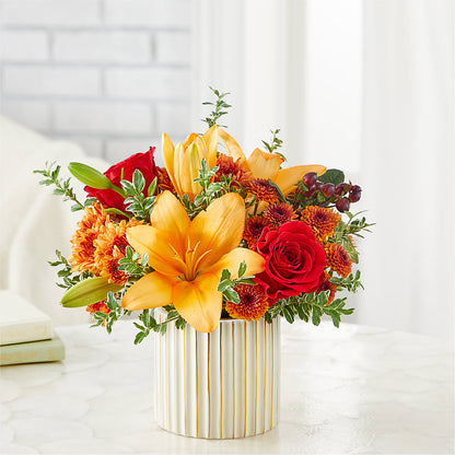 Scarlet Skies Bouquet –  Panda Flowers Canada Inc, Calgary AB