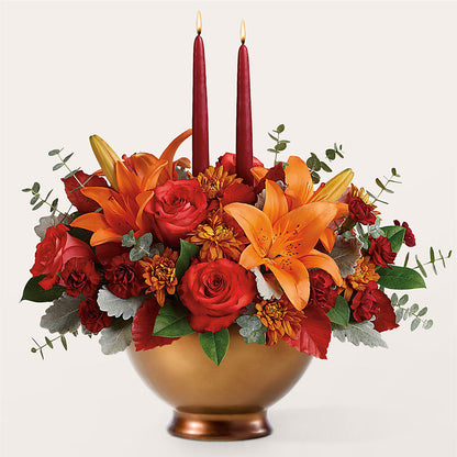 Fruits of Fall Centerpiece –  Panda Flowers Canada Inc, Calgary AB