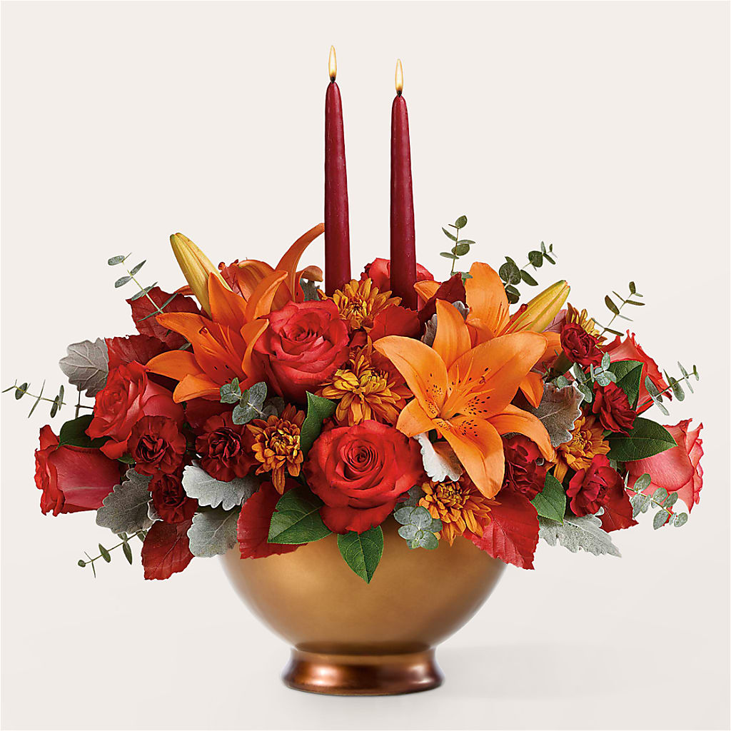 Fruits of Fall Centerpiece –  Panda Flowers Canada Inc, Calgary AB