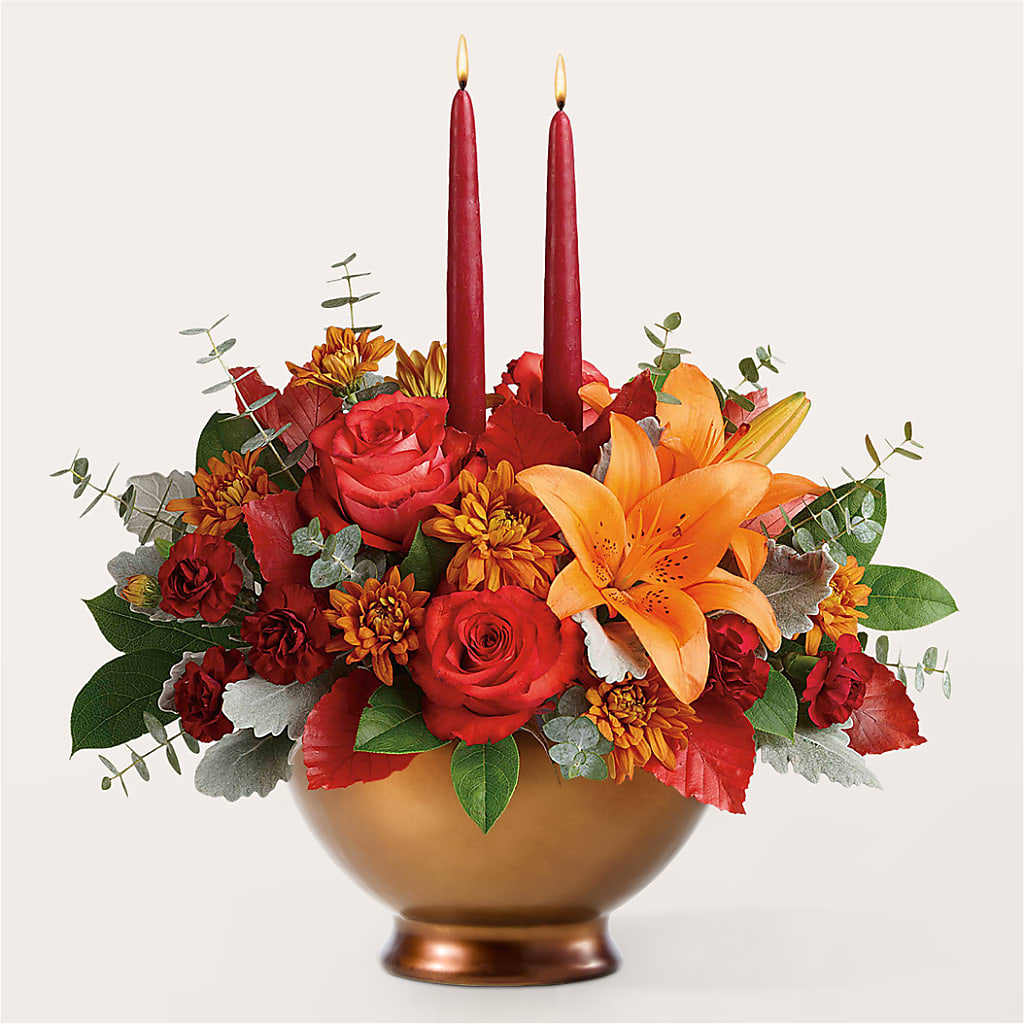 Fruits of Fall Centerpiece –  Panda Flowers Canada Inc, Calgary AB