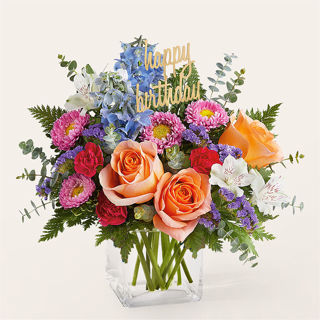 Birthday Bash Bouquet –  Panda Flowers Canada Inc, Calgary AB