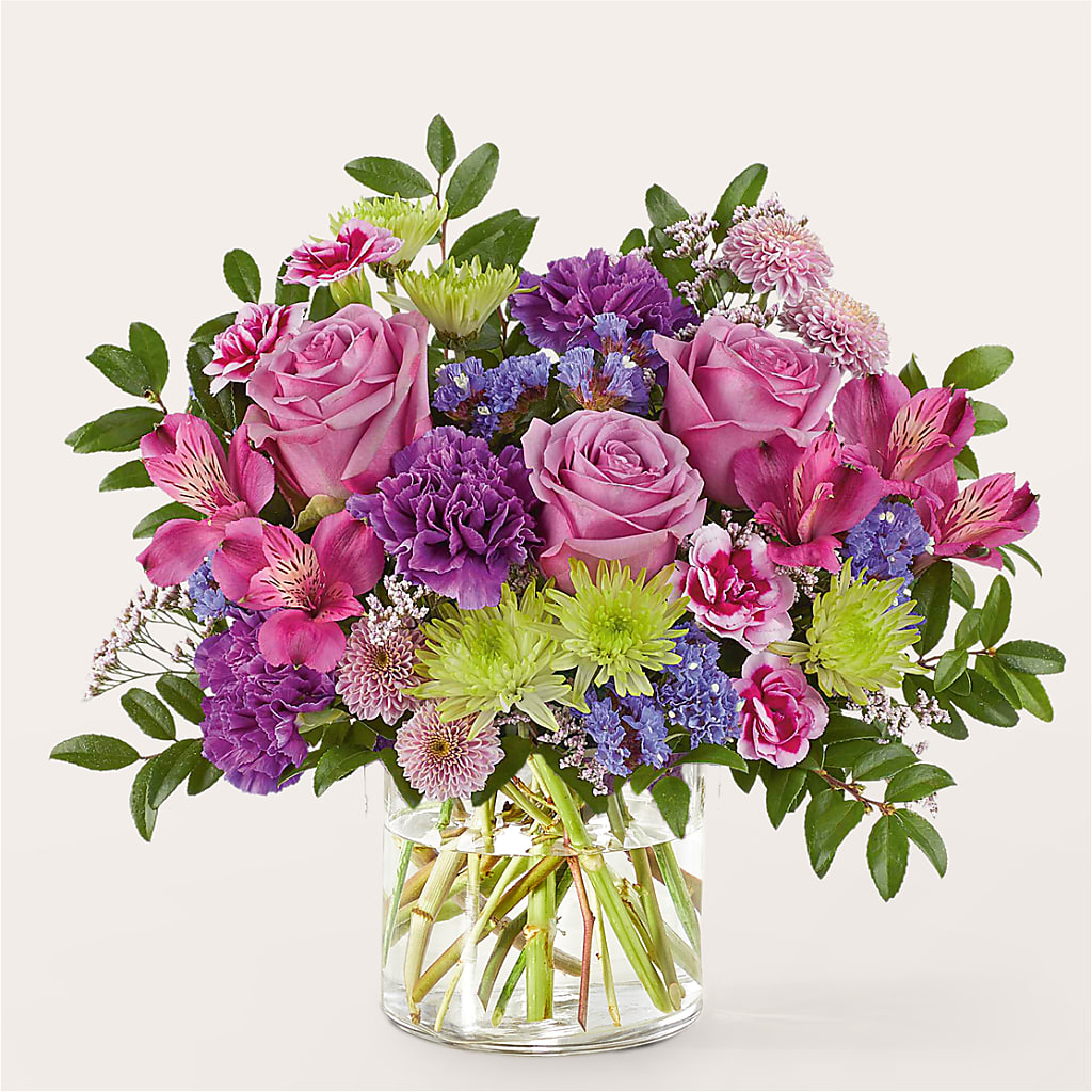 Glass Half Full Bouquet –  Panda Flowers Canada Inc, Calgary AB