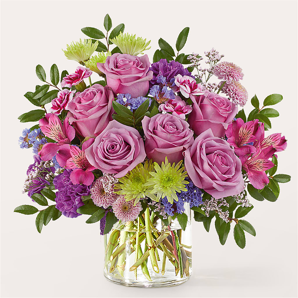 Glass Half Full Bouquet –  Panda Flowers Canada Inc, Calgary AB