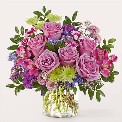 Glass Half Full Bouquet –  Panda Flowers Canada Inc, Calgary AB