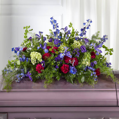 Always Treasured Casket Spray –  Panda Flowers Canada Inc, Calgary AB