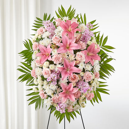 Spray de pie que ofrece consuelo