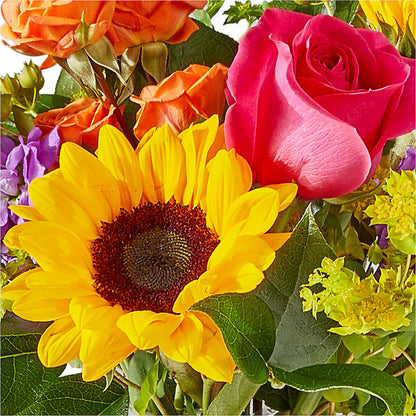 Vibrant Greetings Bouquet –  Panda Flowers Canada Inc, Calgary AB