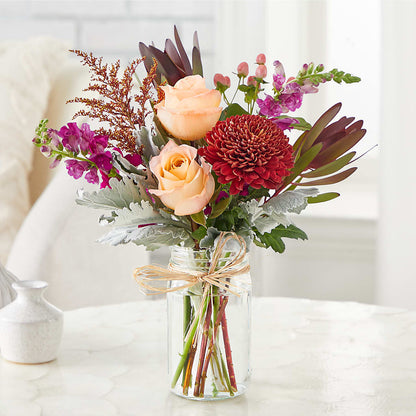 Moody Hues Bouquet –  Panda Flowers Canada Inc, Calgary AB