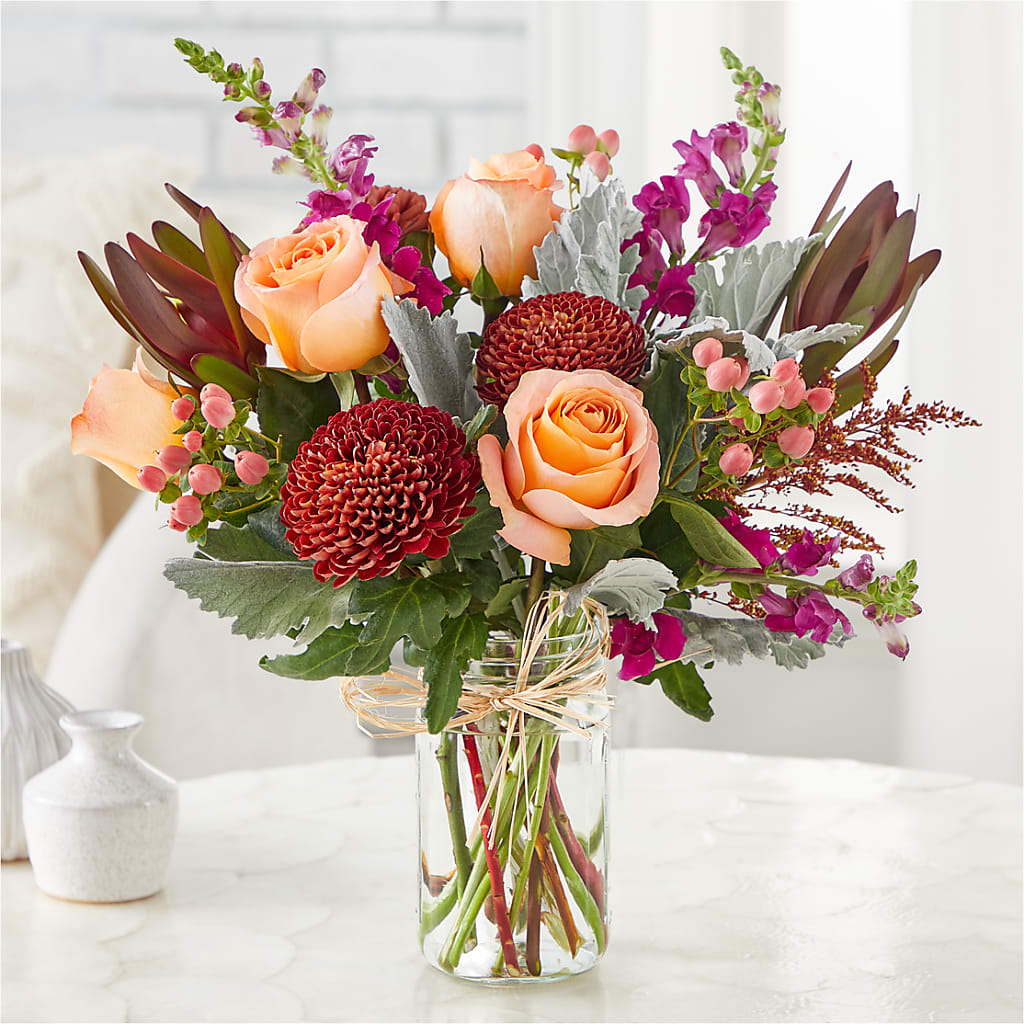 Moody Hues Bouquet –  Panda Flowers Canada Inc, Calgary AB