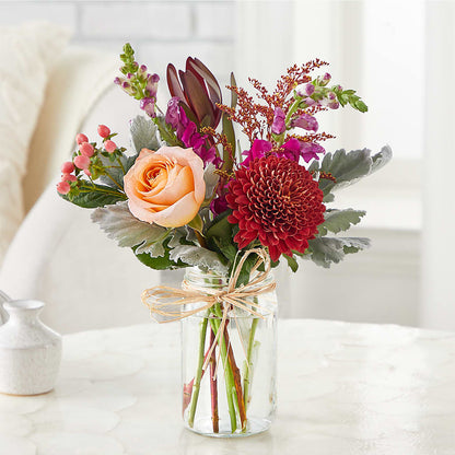 Moody Hues Bouquet –  Panda Flowers Canada Inc, Calgary AB