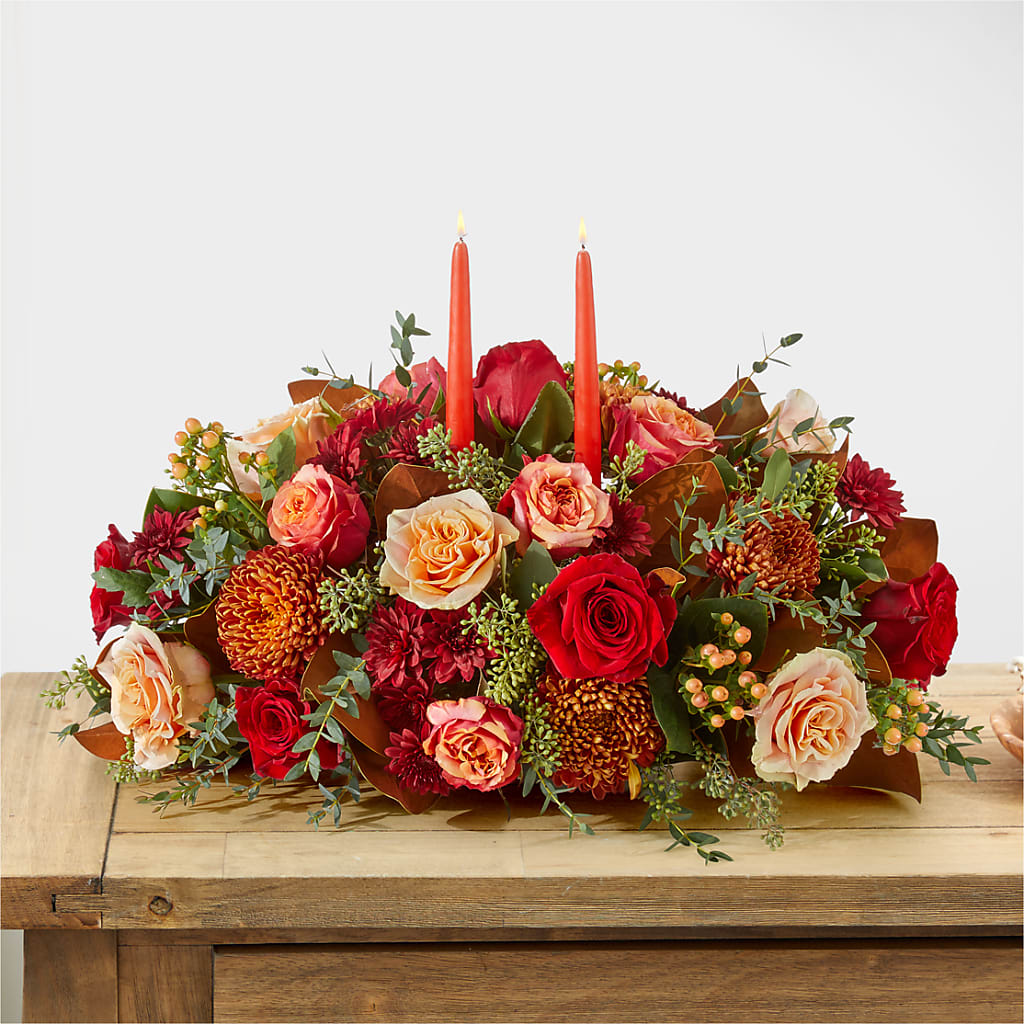 Gather Near Centerpiece –  Panda Flowers Canada Inc, Calgary AB