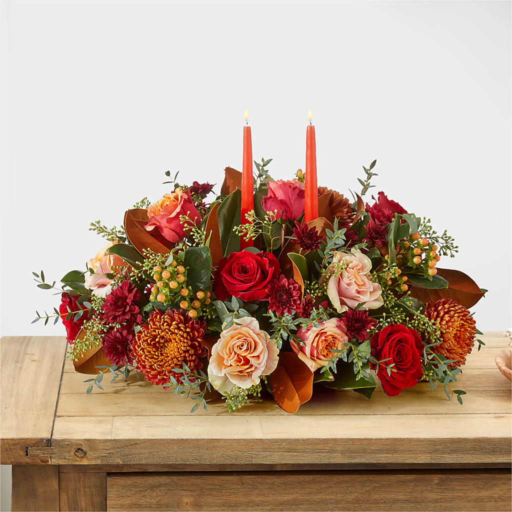 Gather Near Centerpiece –  Panda Flowers Canada Inc, Calgary AB