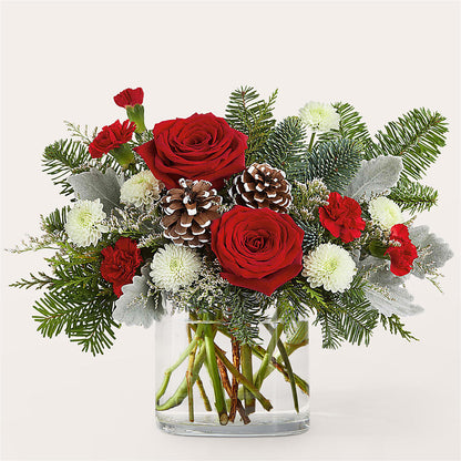 Yule Cheer Bouquet –  Panda Flowers Canada Inc, Calgary AB