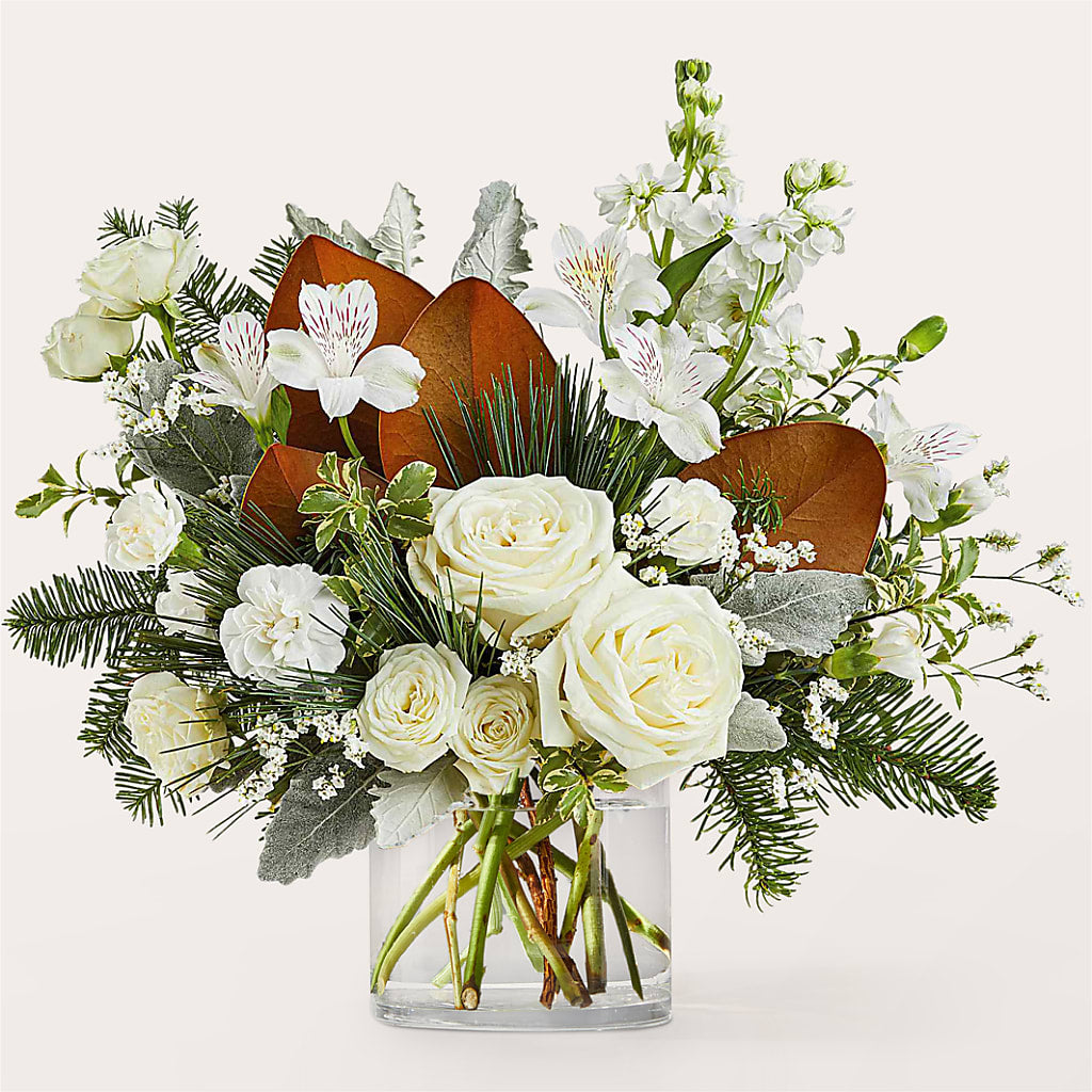 Fresh Snowfall Bouquet –  Panda Flowers Canada Inc, Calgary AB